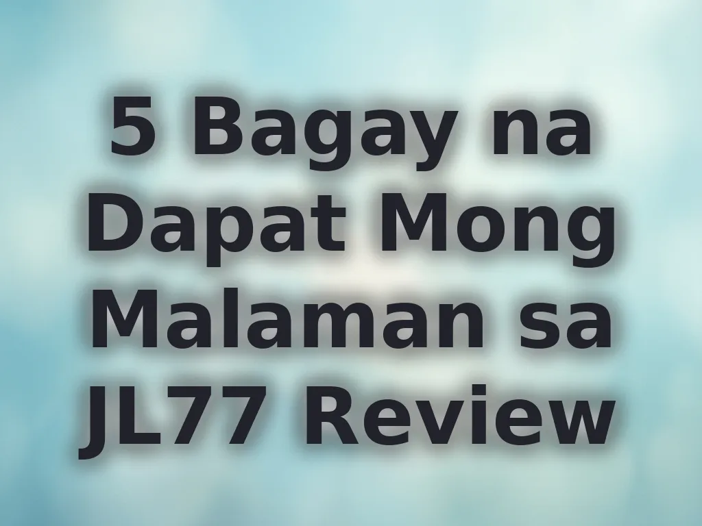 Honest review of JL77